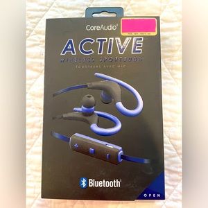 NWT CoreAudio Active Bluetooth Wireless Sportbuds